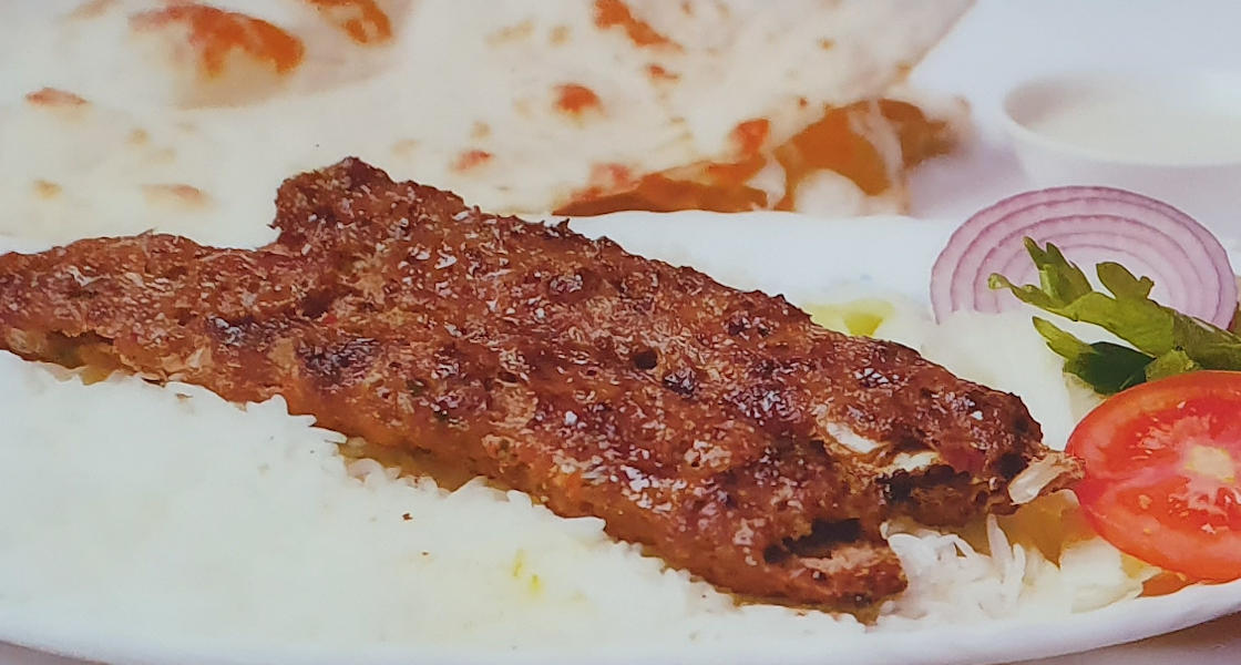 Kebab With Rice